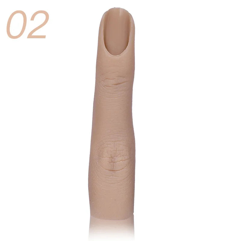 1Pcs Nail Art Training Hand False Finger Nail