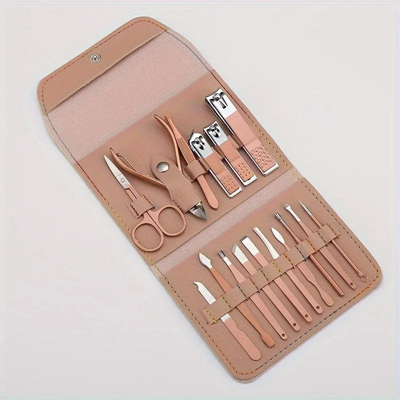 16pcs Professional Nail Clippers