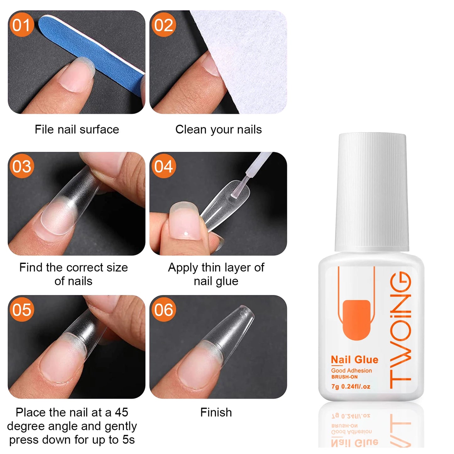 7g Super Strong Nail Glue For Nail Tips