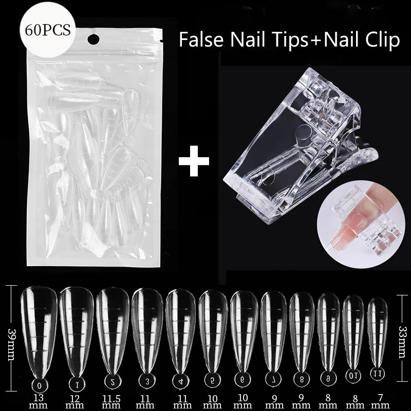 Nails Extension Tips Acrylic Press on Nail