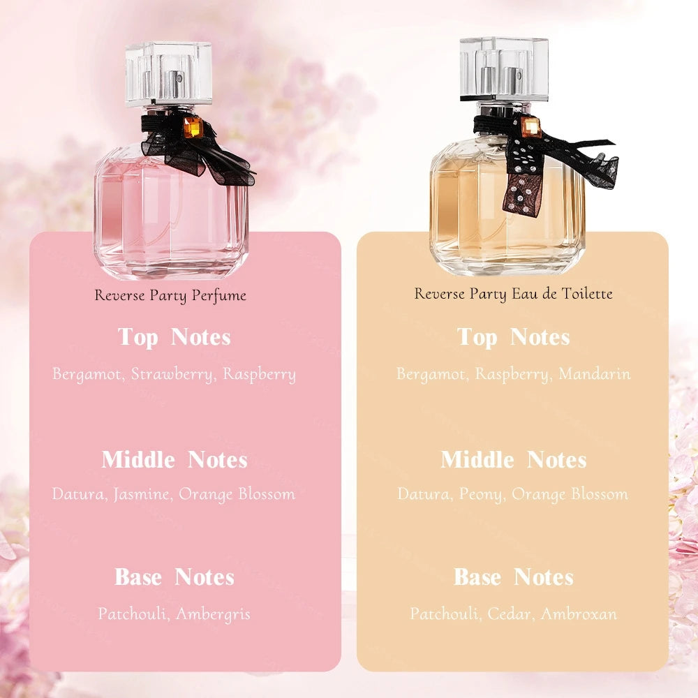 Paris Women's Perfume Elegant Fragrance Fruit Flavor Fresh Eau De Toilette