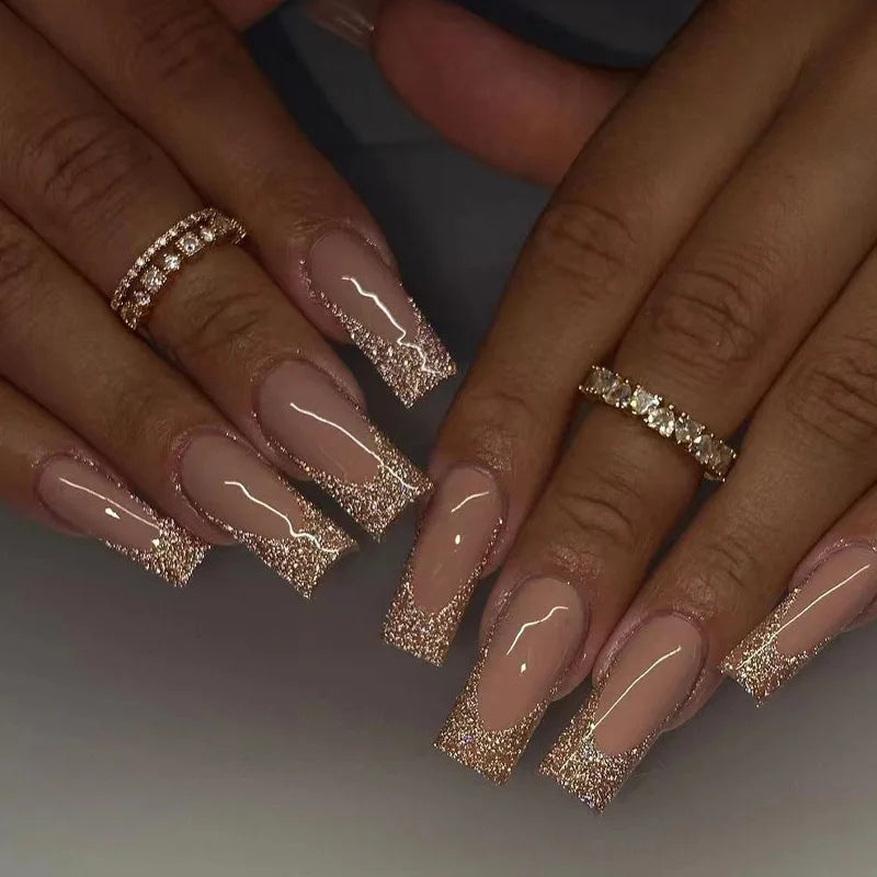 Fashion Colorful Butterfly False Nail