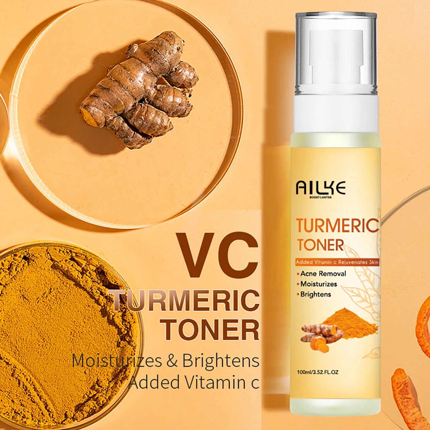AILKE Turmeric Renew Skin Care Sets