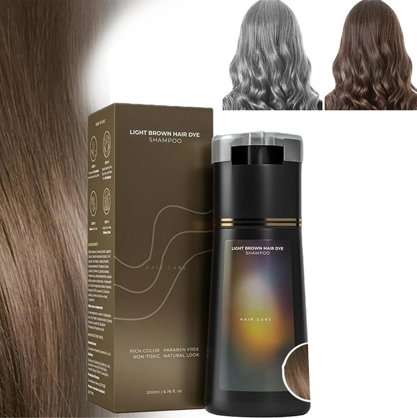 Polar Haircare Instant Dye Shampoo for Wome