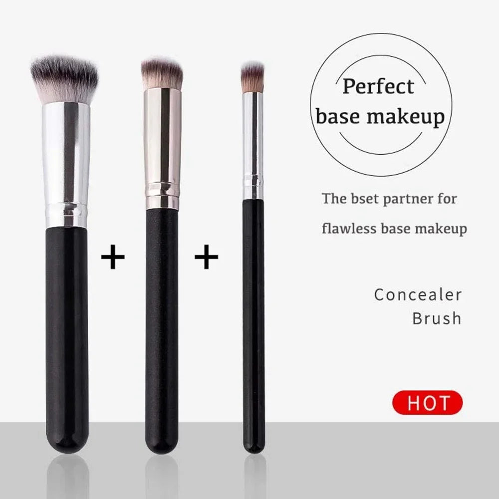 1/3Pcs Makeup Brushes Professional Foundation Concealer