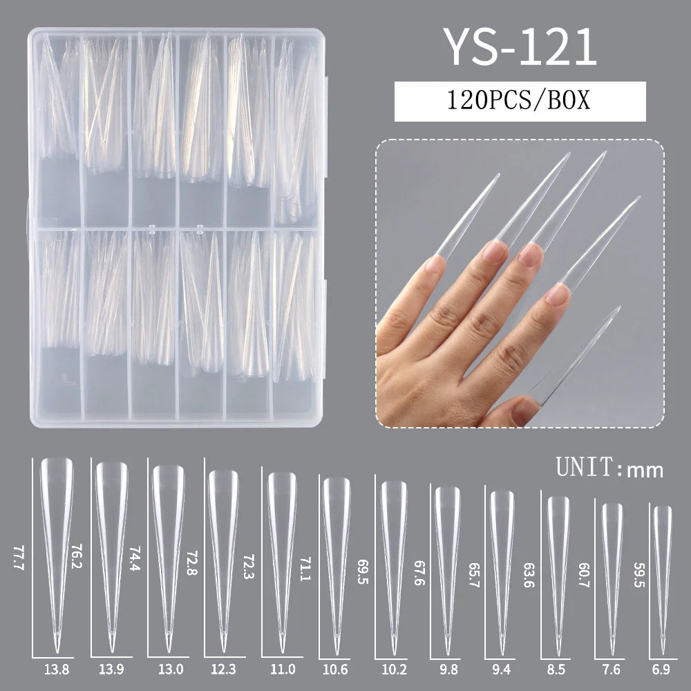 Artistic Extra-Long Pointed Salon Wearable Nail