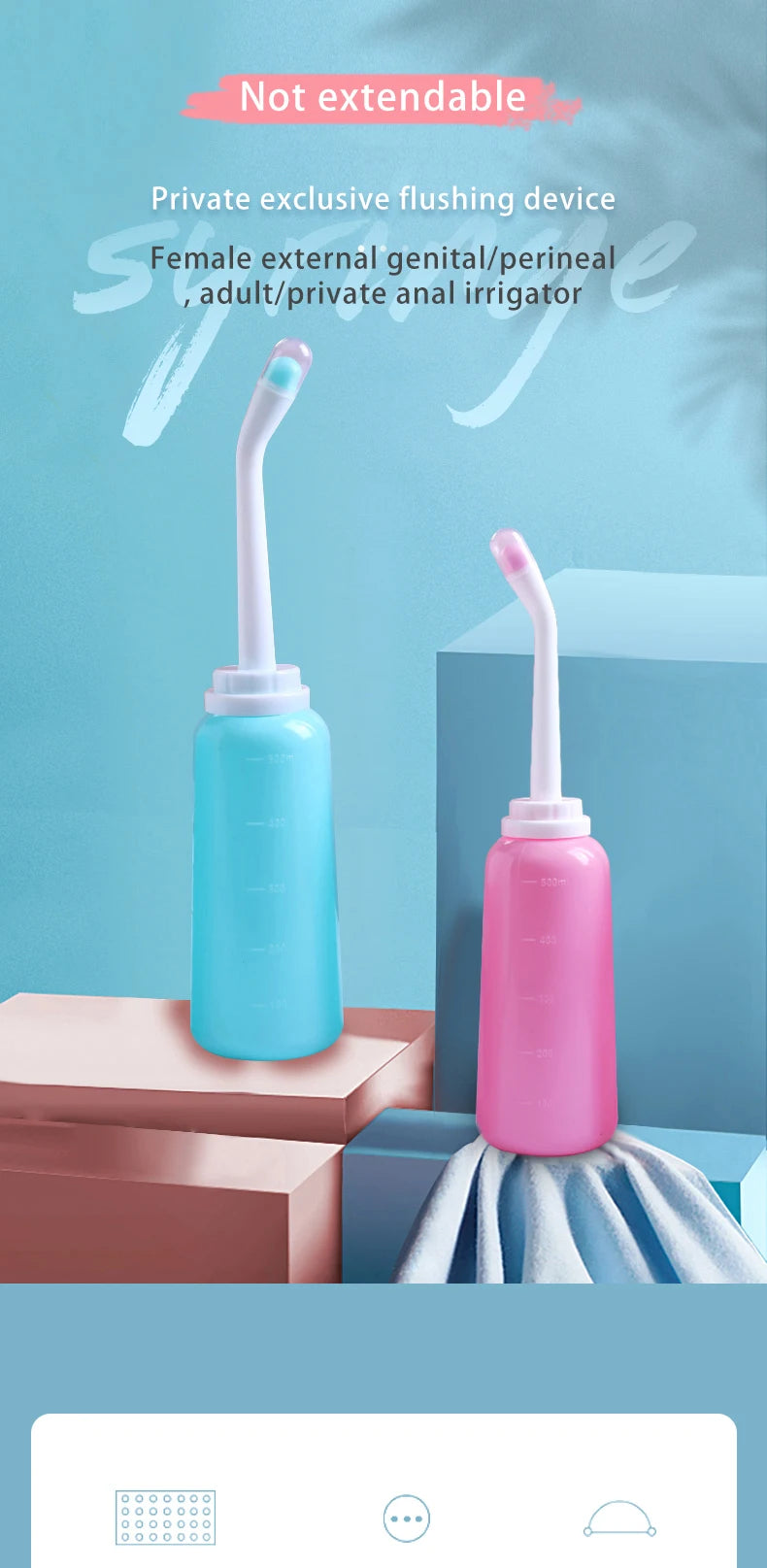 500ml Portable Bidet Spray Handheld