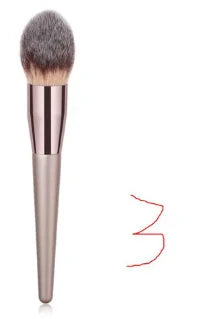 Champagne Color Makeup Brush for Women