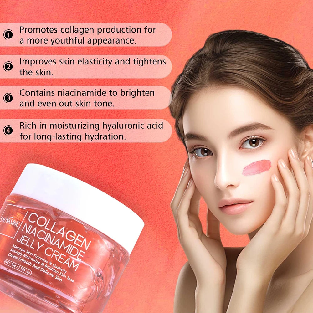 Korean Skin Care 50g Collagen Niacinamide and Hydrolyzed Collagen