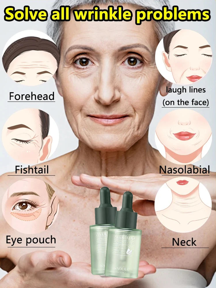 Avocado Face Essence Organic Shea Butter Anti-Aging Serum