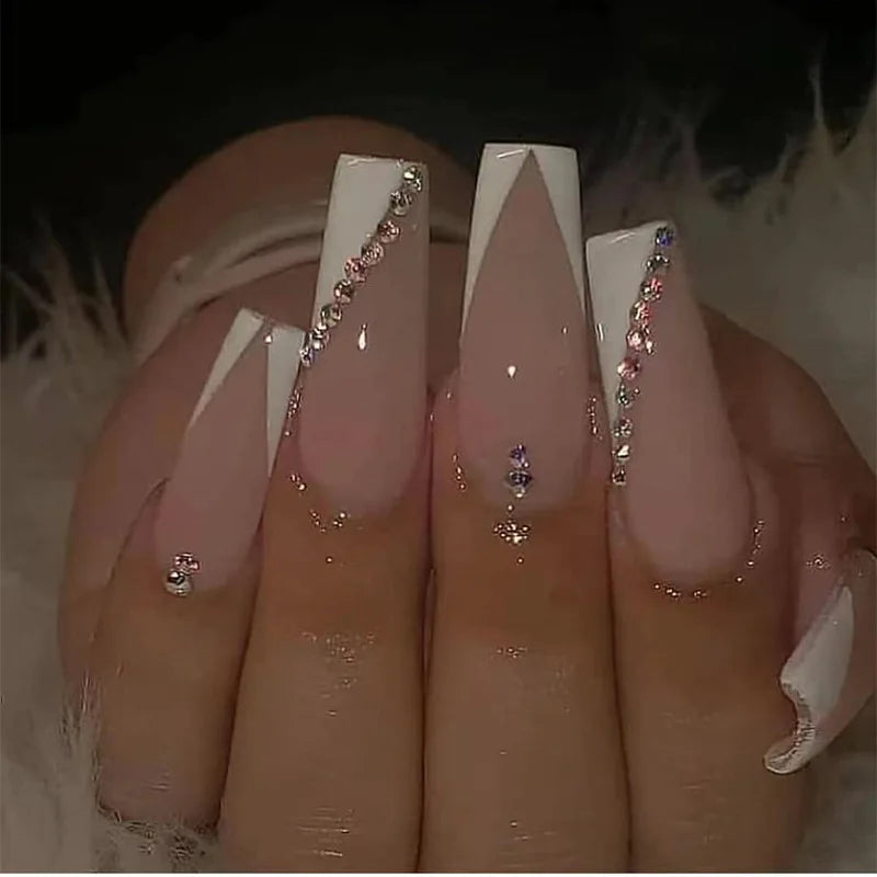 24Pcs Artificial Finger Nails