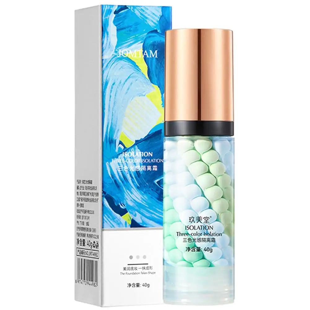 Face Makeup Primer Tri-color Cream Contour
