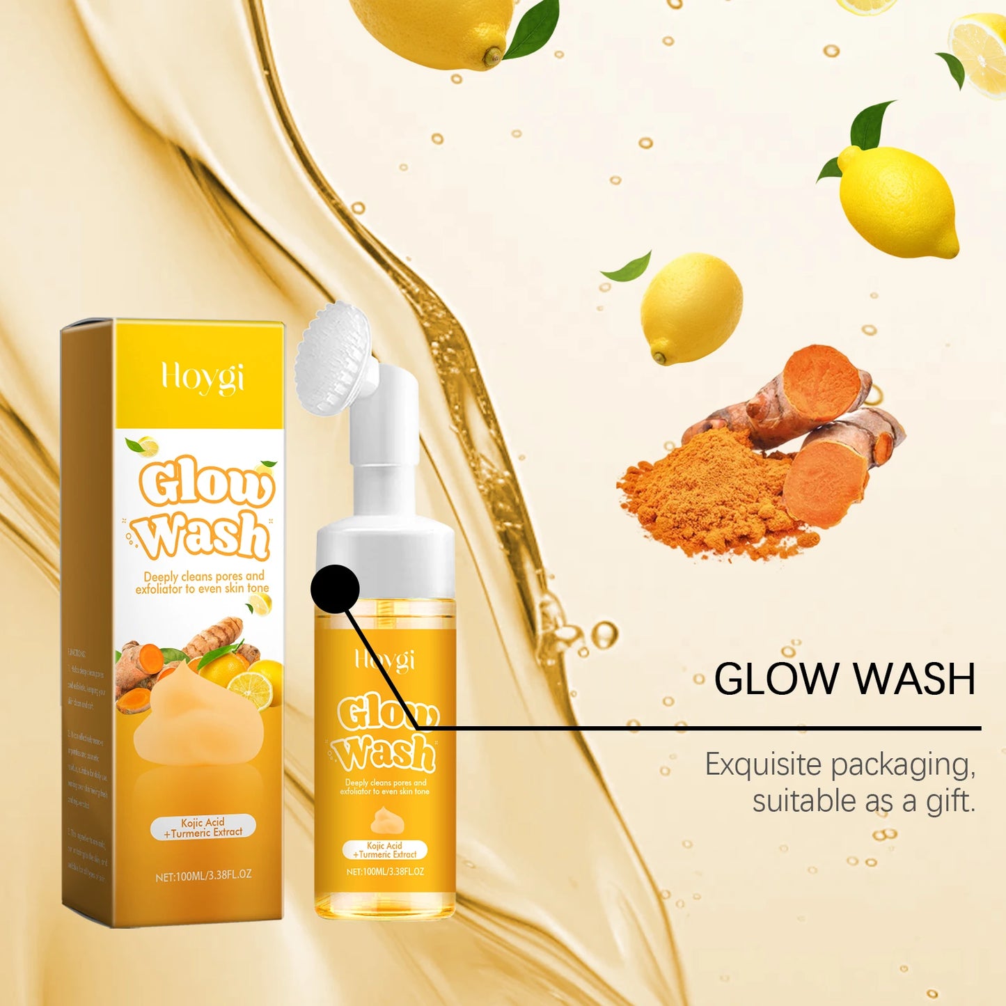 Hoygi Turmeric Facial Cleanser
