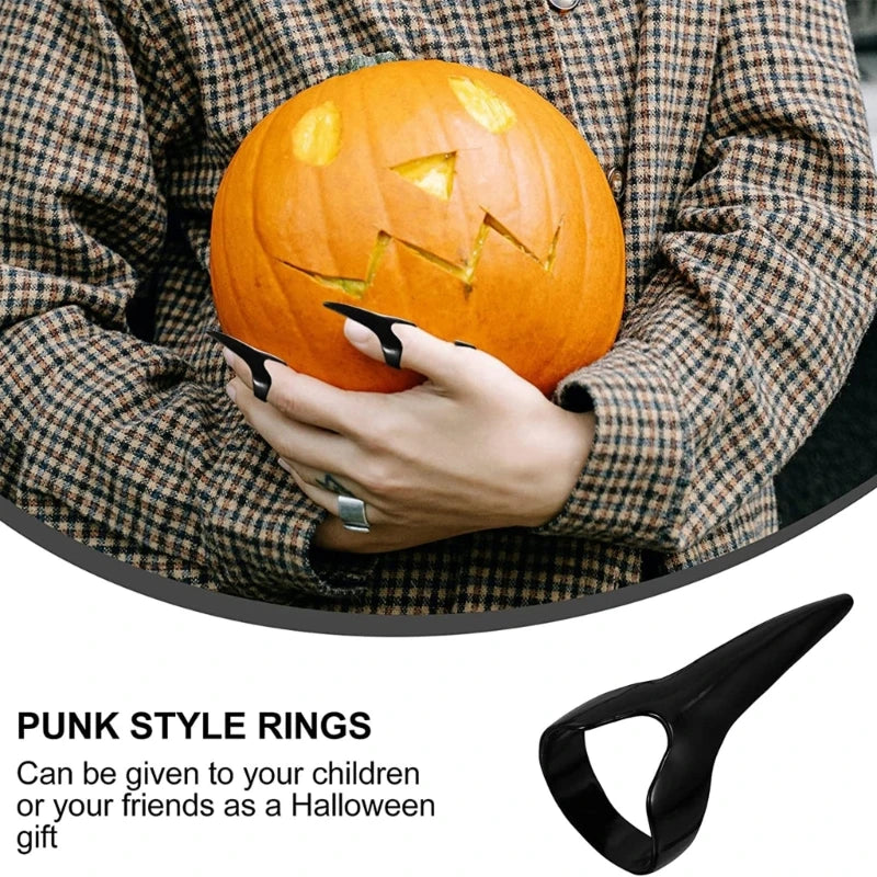 10 Pcs Finger Claws Nails Halloween Costume