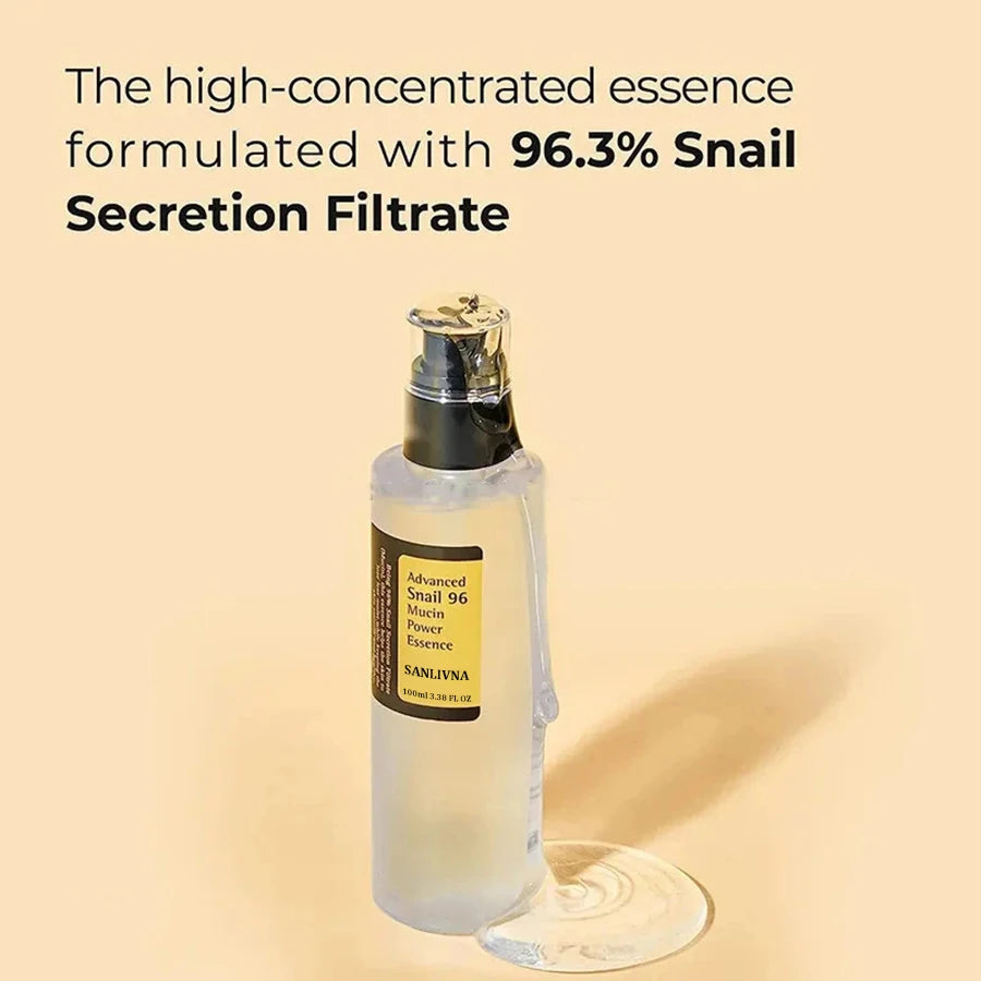 96% High-content Snail Mucin Korean Skin Care