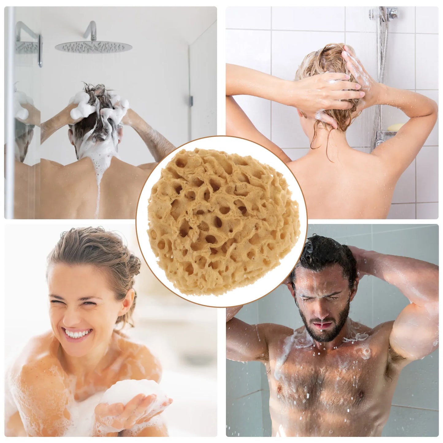 Bath Back Sponge Bathing Ball Back Scrubber