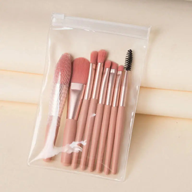 8PCS Macaron Makeup Brushes Set