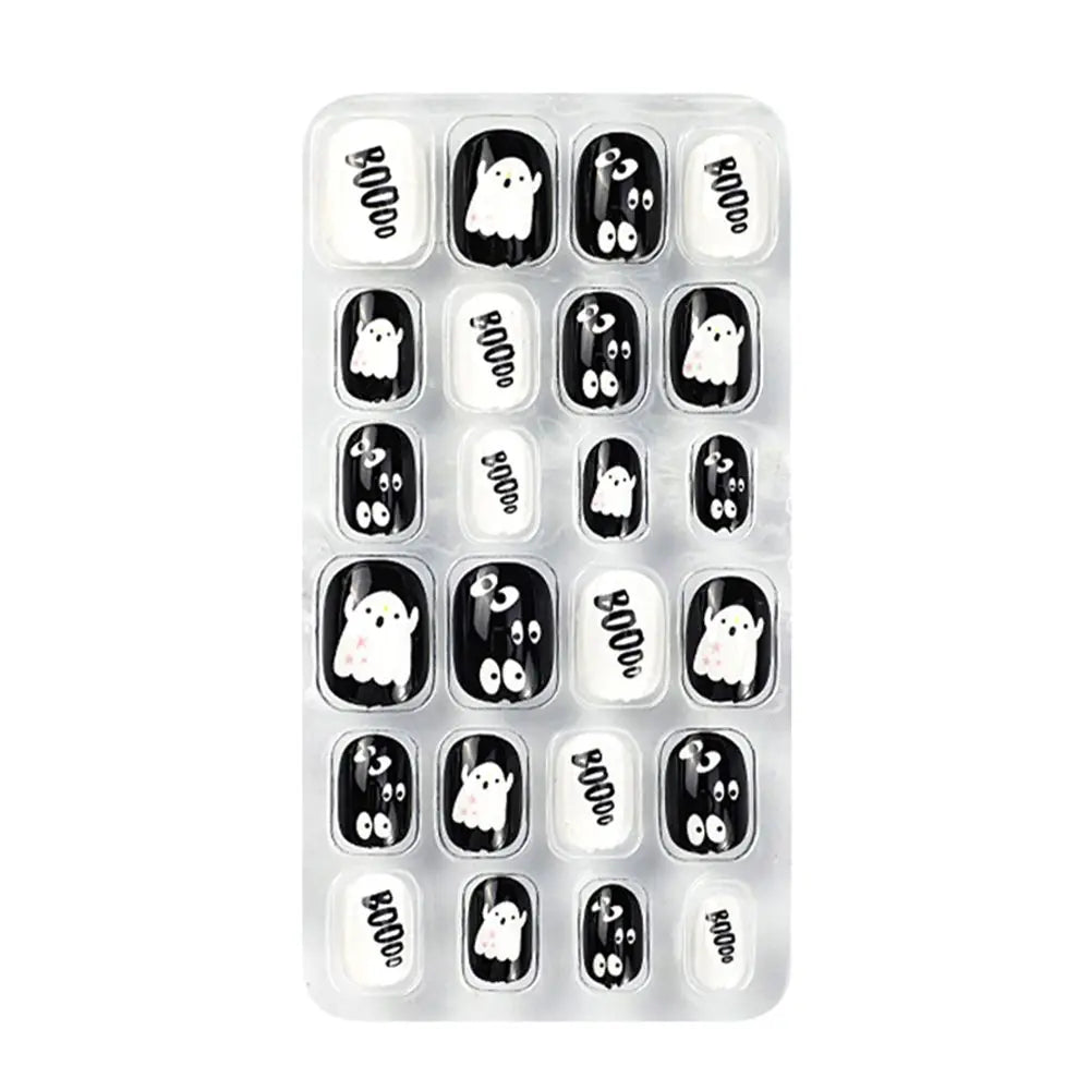 24Pcs/Set Fashion Girls Gifts Finger Nails