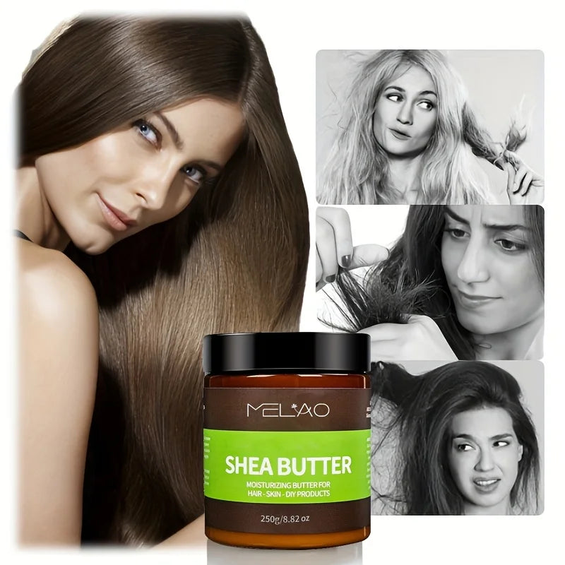 100% Raw & Unrefined MELAO Organic Shea Butter