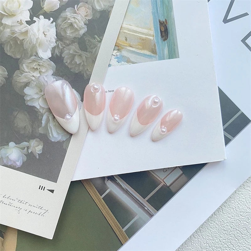 Aurora Handmade Press On Nails