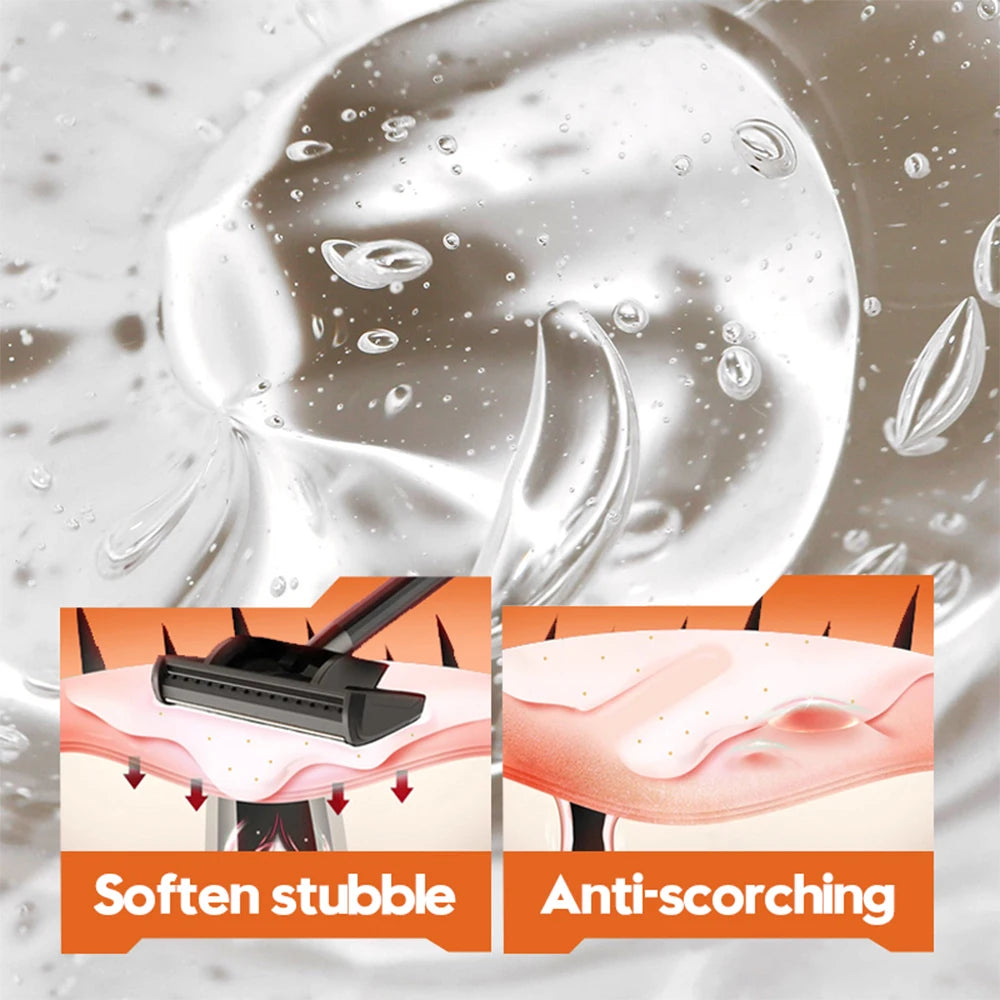2PCS Men's Shaving Gel Non