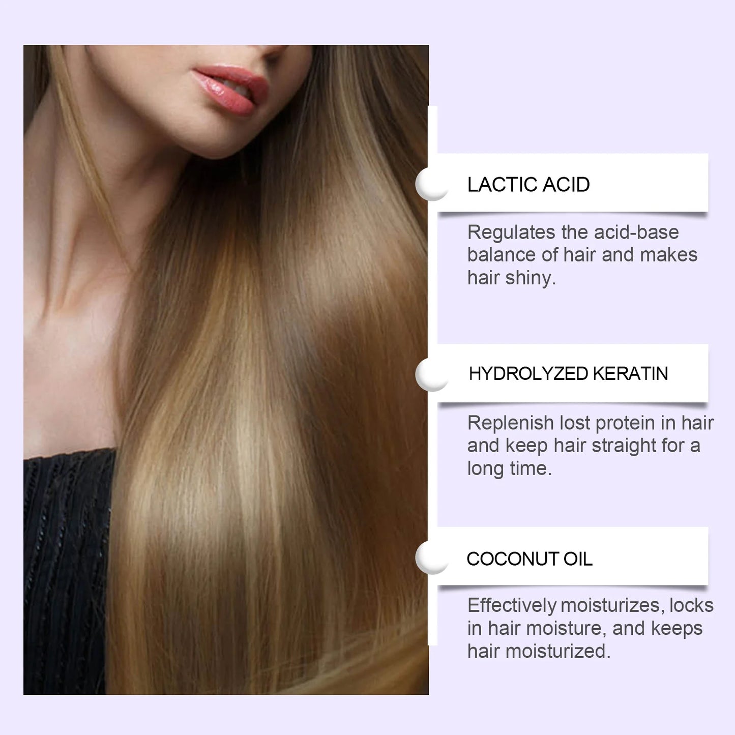 Keratin Hair Cream Fast Smoothing