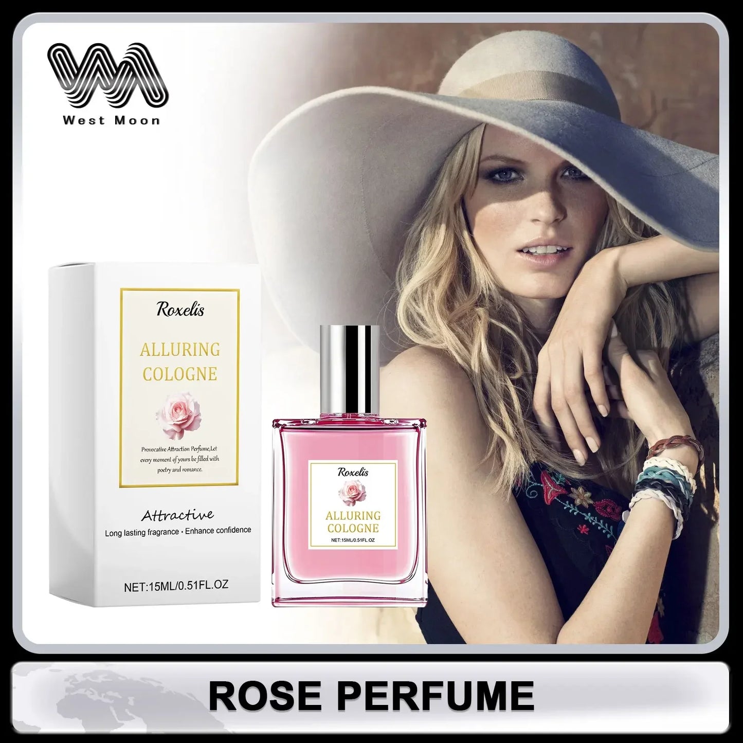 Rose Perfume Long Lasting Fragrance