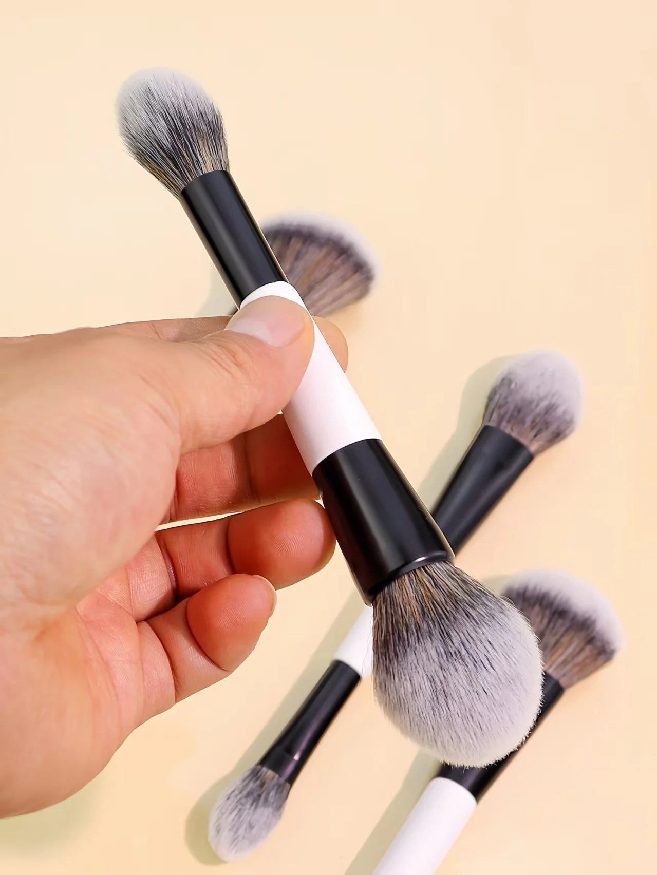 4 Double-Headed Makeup Brushes, Multi-Functional Makeup Brush