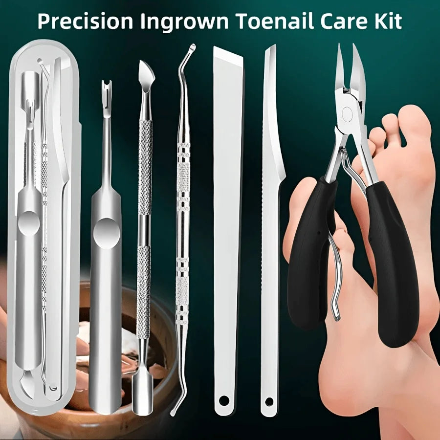 6pcs Stainless Steel Grooming Set