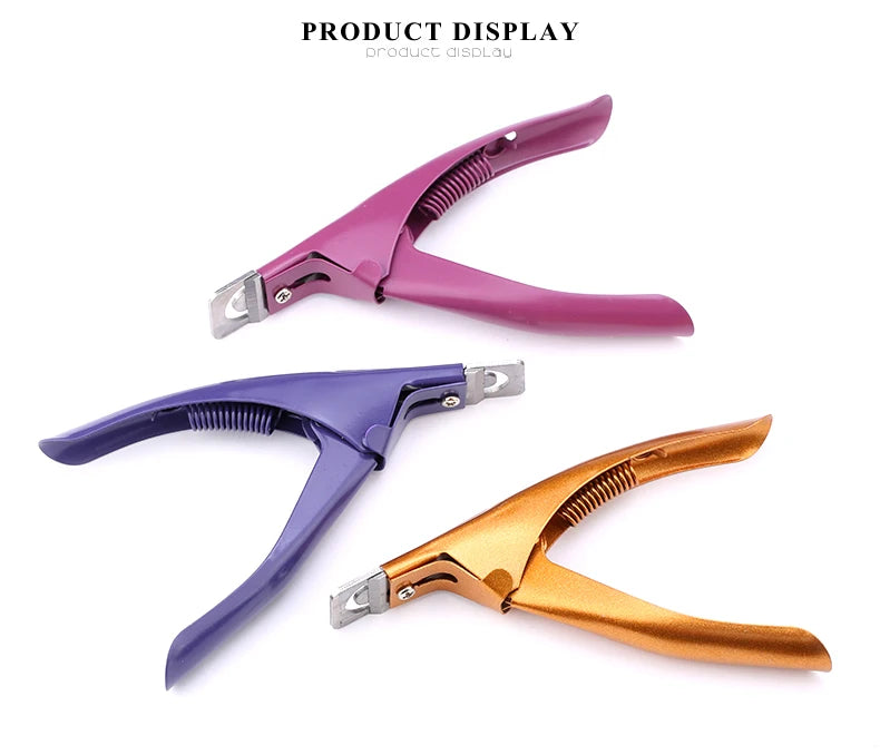 False Acrylic Tips Clipper Manicure Clamp