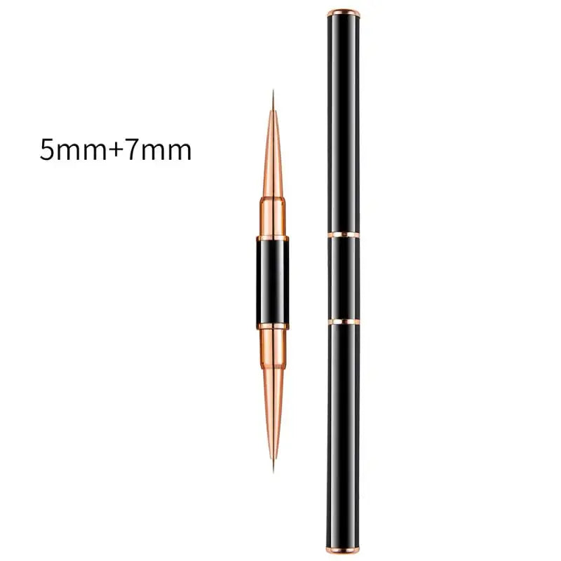 Black Nail Art Liner Brushes