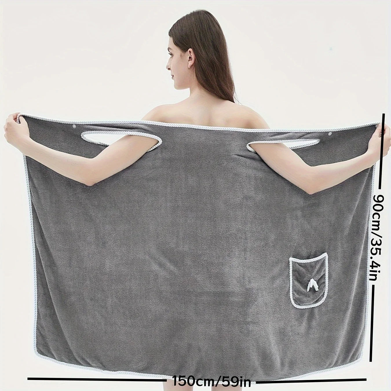 Bath Towel Household Women Wearable Wrap