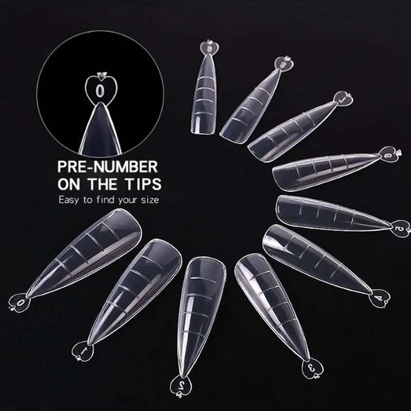 100Pcs/Box Acrylic Nail Tips