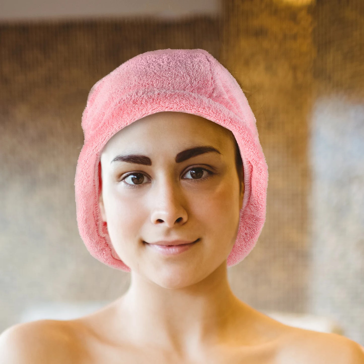 Bath For Men Women Heat Protection Breathable Reusable Shower Russian Hat