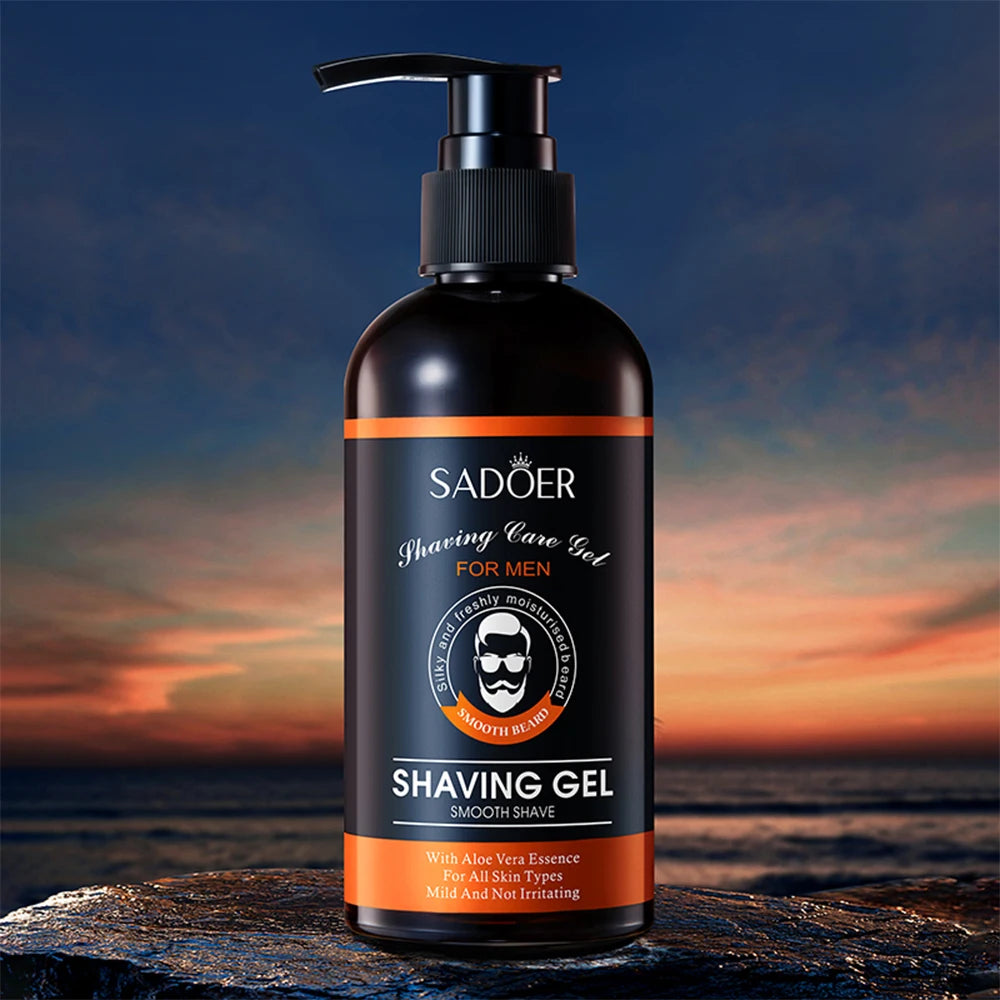 2PCS Men's Shaving Gel Non