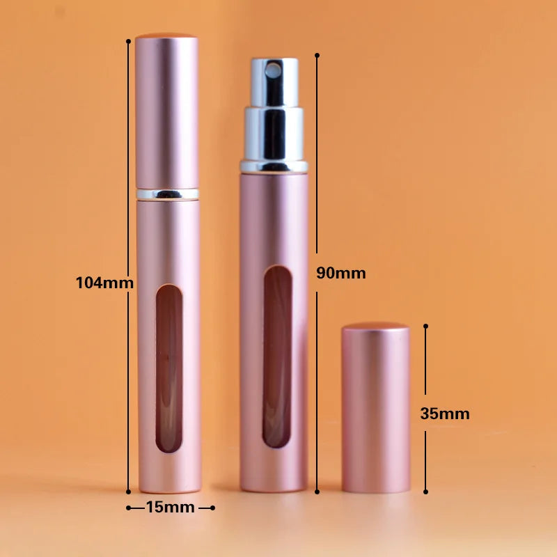 Ultra Fine Spray Bottle Atomizer Empty Refillable Bottle 5ml