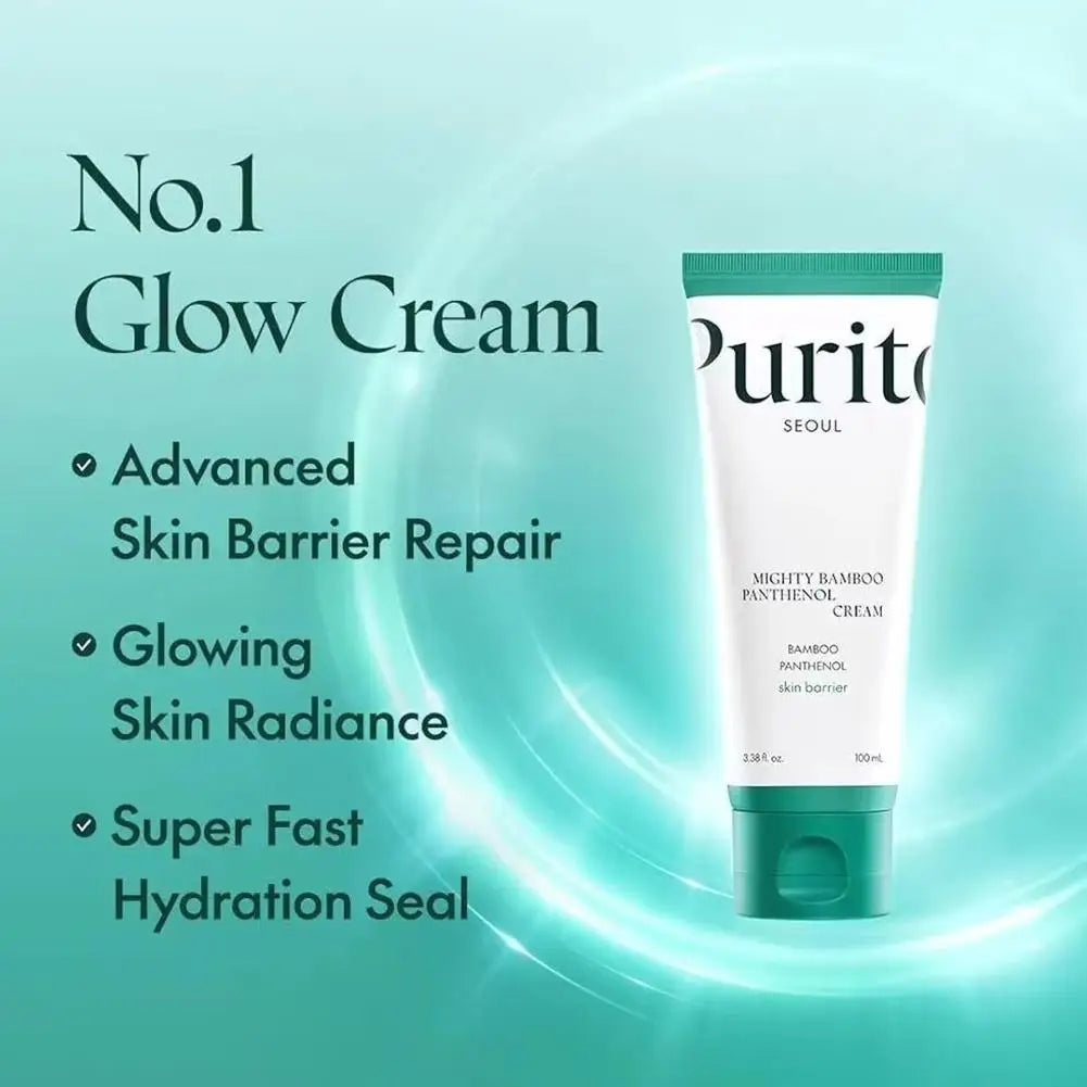 Korea Bamboo Essence Cream Refreshing Moisturizes Maintains Smooth Complexion Glow Skin Improve Elasticity Skincare 100ml