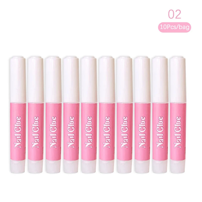 Super Strong Nail Glue Set For False Nail