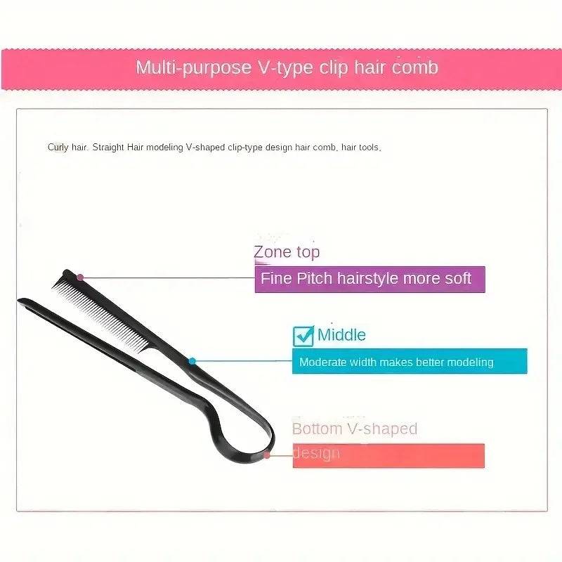 Hairdressing V-Comb