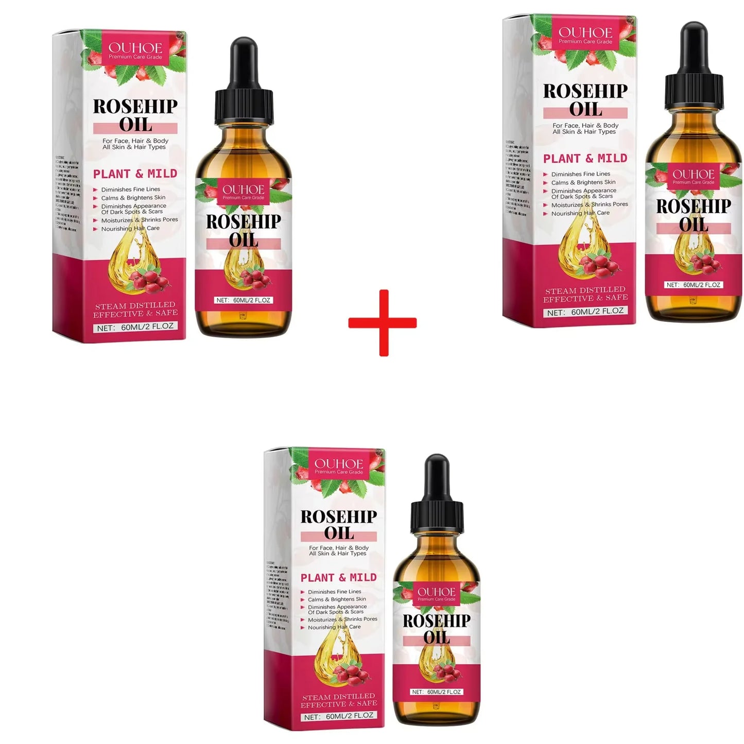 Organic Rosehip Oil Antioxidant