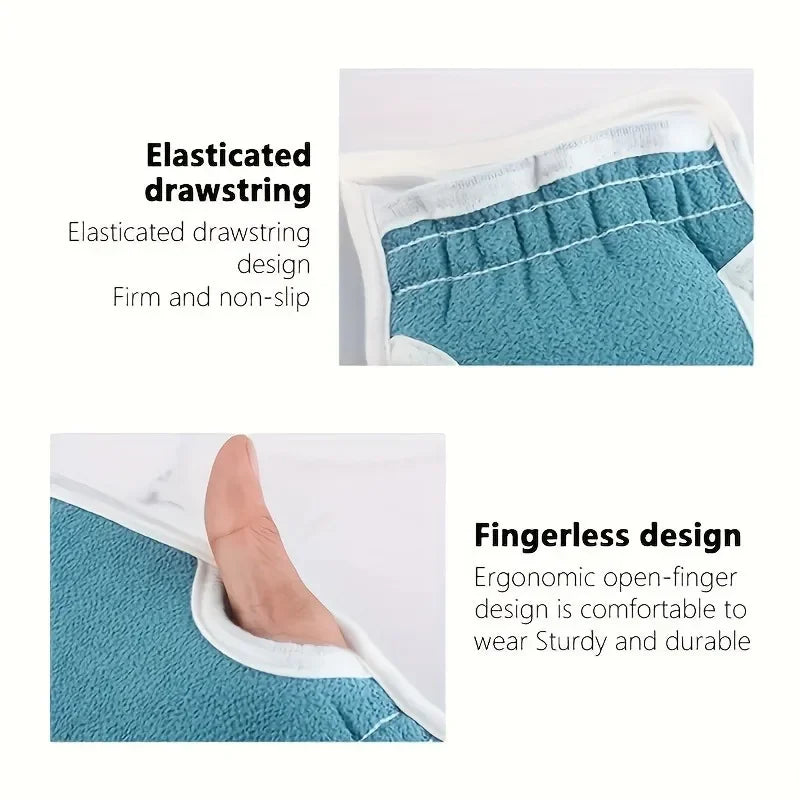 Bath towel shower three piece set, thickened mud cleaning bath ball combination set, pull back strip long back towel