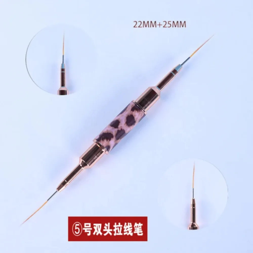 Black Nail Art Liner Brushes