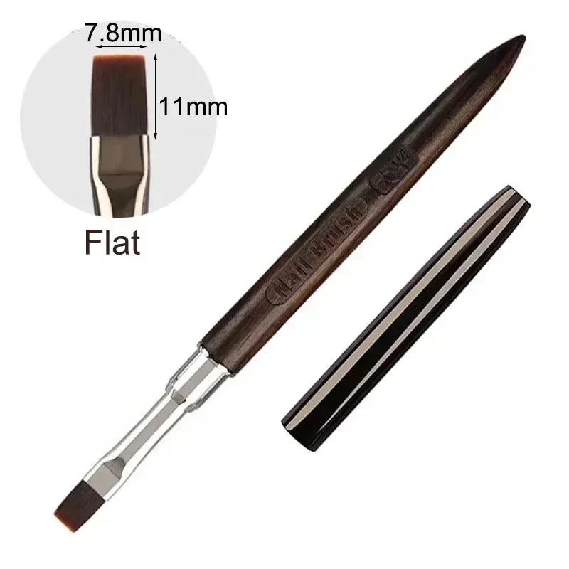 Wood Gel Painting Brush Nail Art