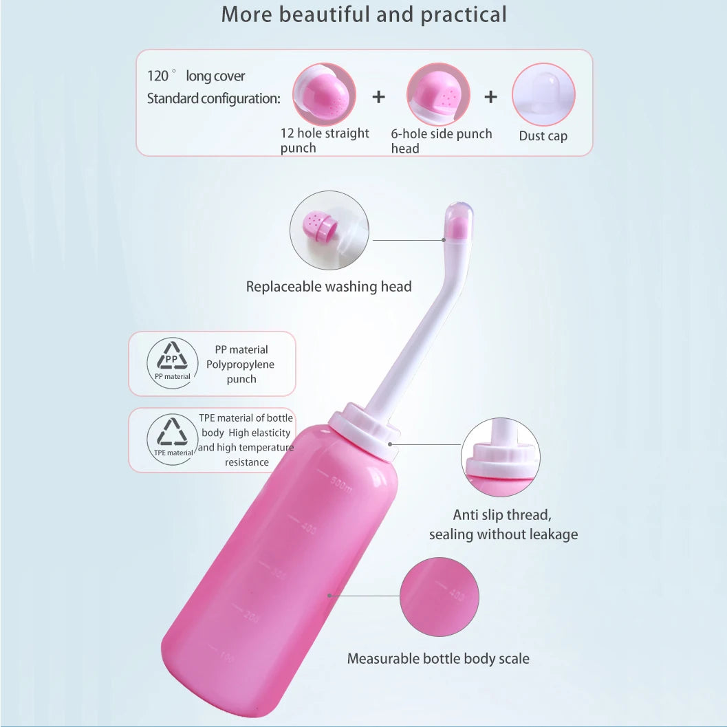 500ml Portable Bidet Spray Handheld