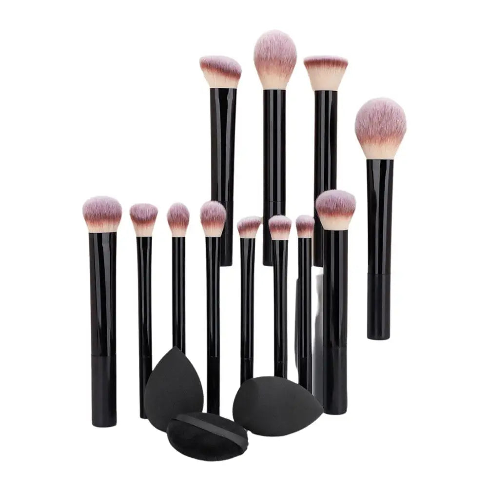 Makeup Brush Set 12 Pcs Everyday Essentials Makeup Brush Set