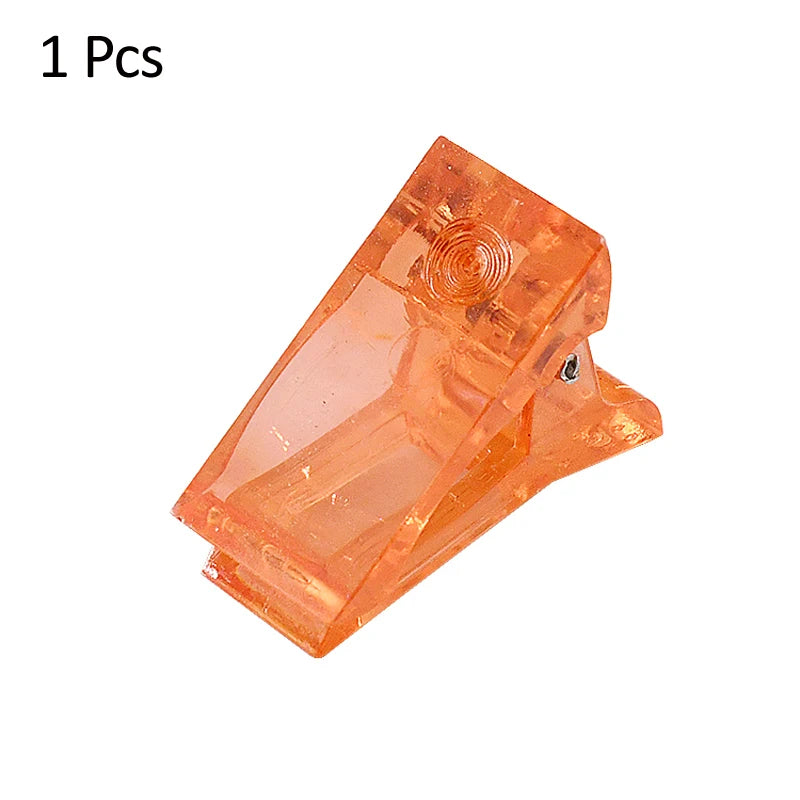 Transparent Crystal Extension Rubber Setting Clip