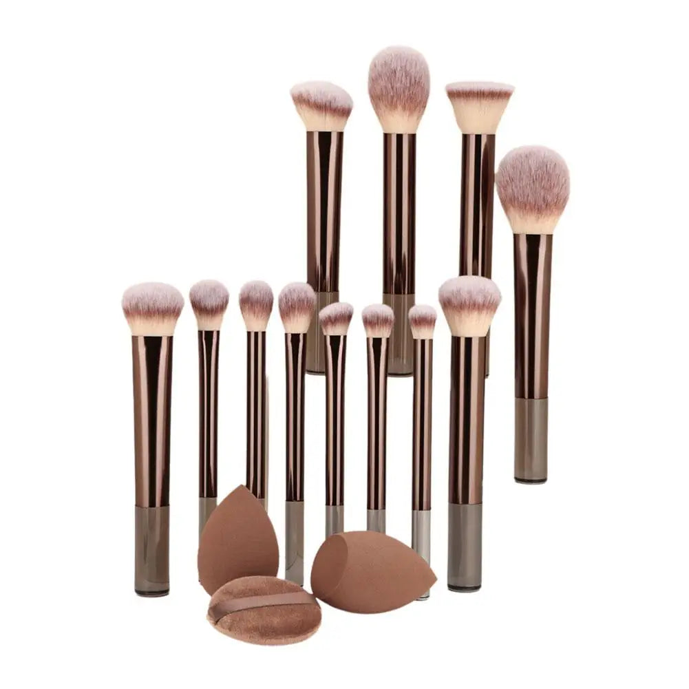 Makeup Brush Set 12 Pcs Everyday Essentials Makeup Brush Set