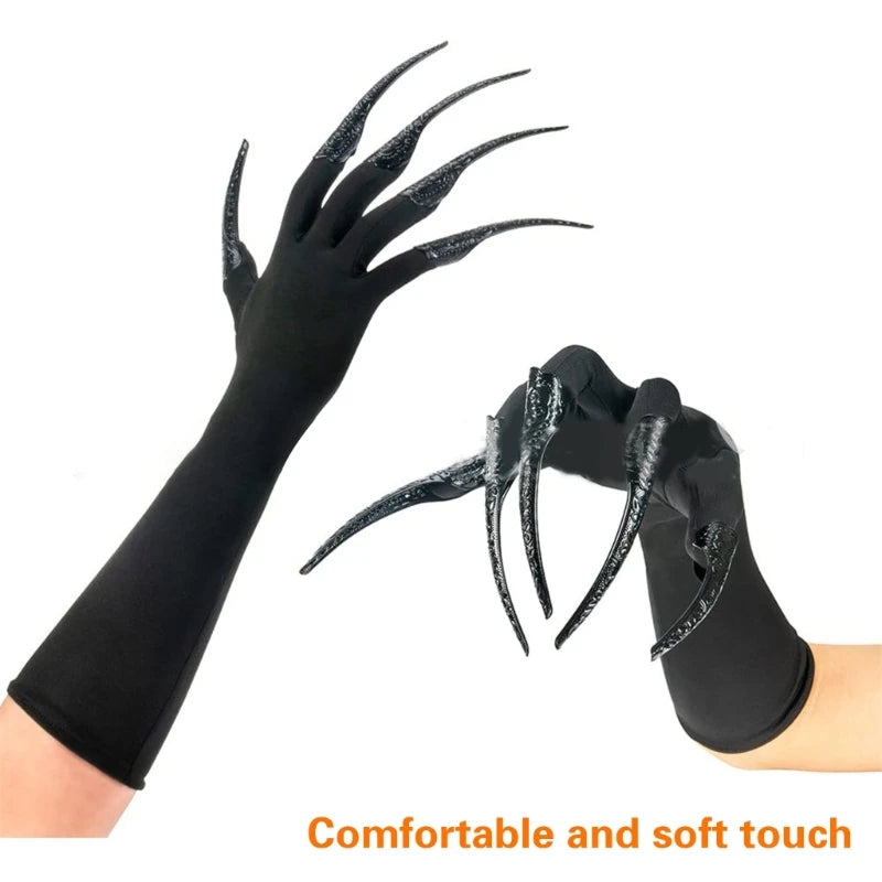 Scary Long Nails Gloves Cosplay Party