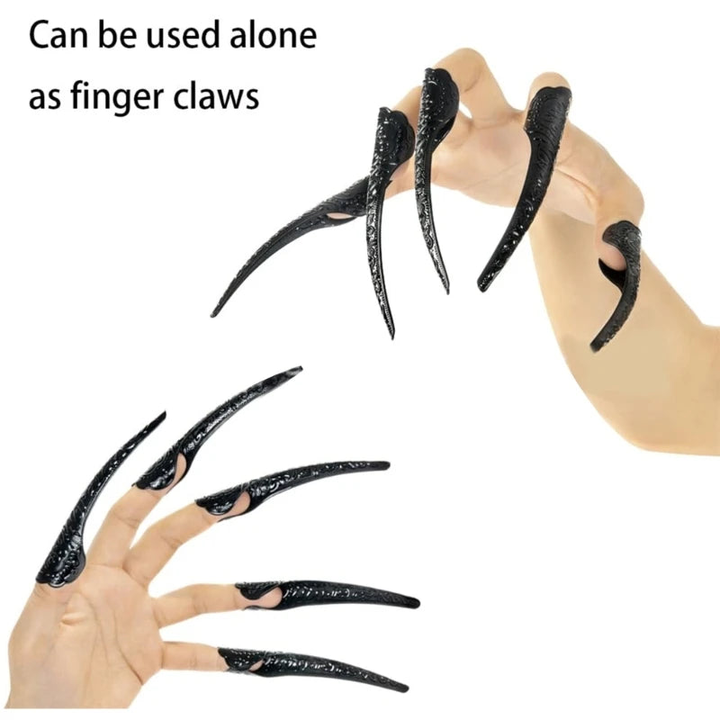 Scary Long Nails Gloves Cosplay Party