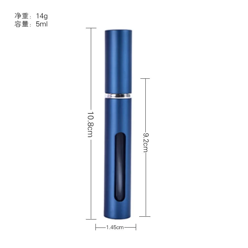 Ultra Fine Spray Bottle Atomizer Empty Refillable Bottle 5ml